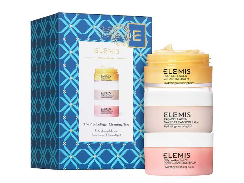 (ELEMIS Pro-Collagen Cleansing Balm Trio - Limited Edition